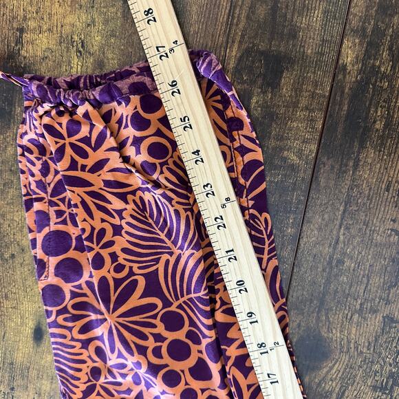 Sundance pants large this is paradise tropical casual tie waist travel beach - Picture 7 of 8